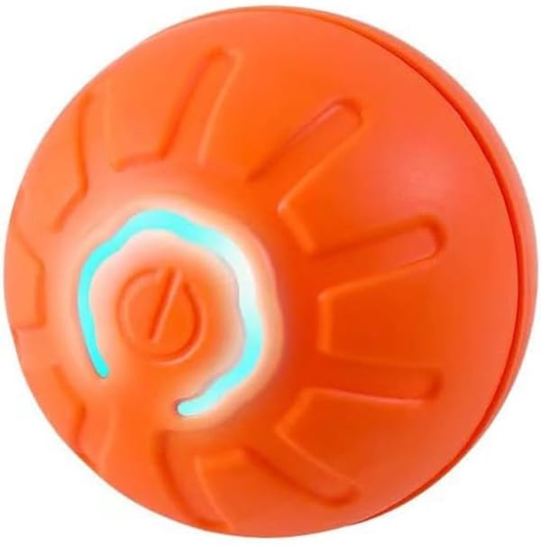 The Roll & Chase Ball - automatic rolling dog ball
