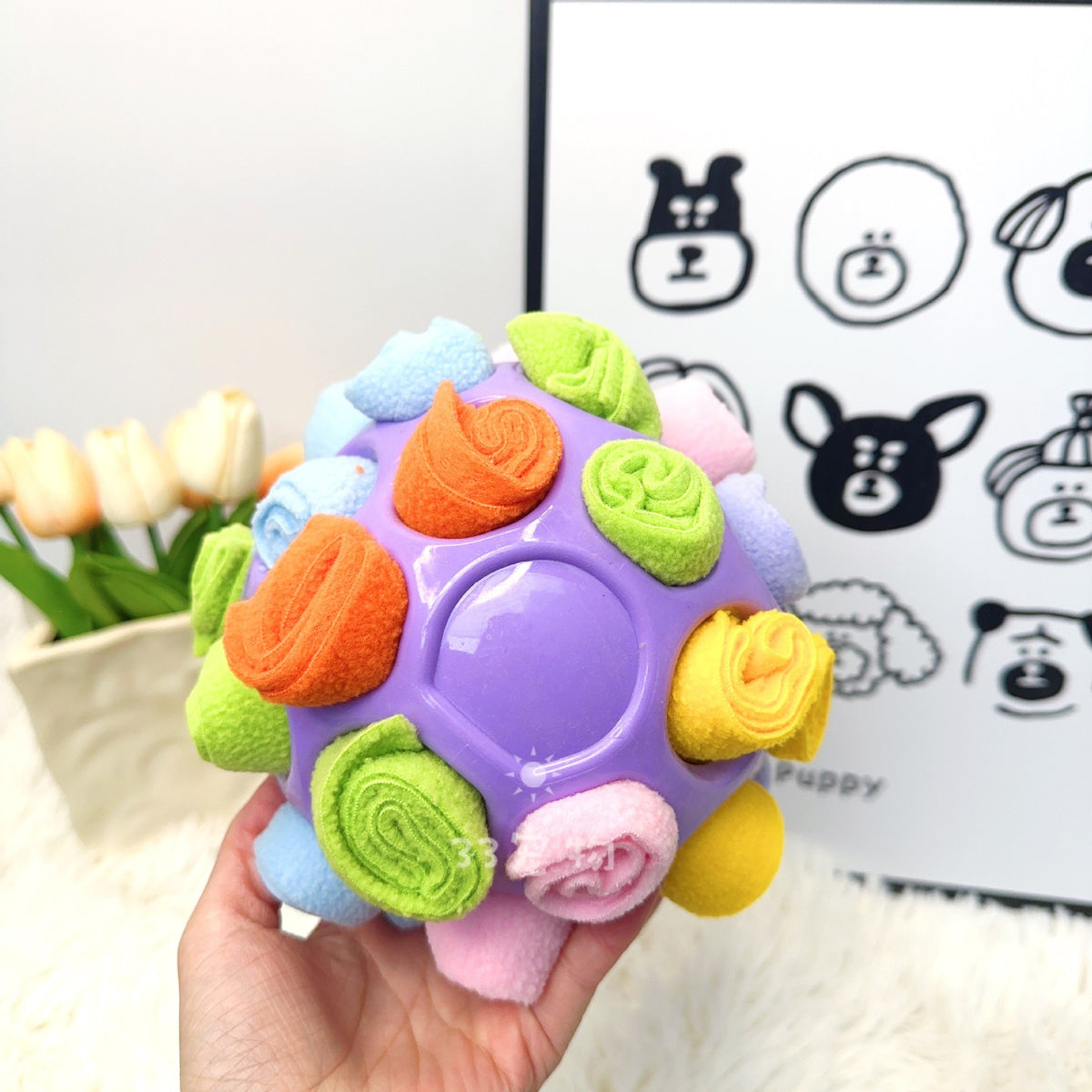 Rubber Treat Dispenser Ball