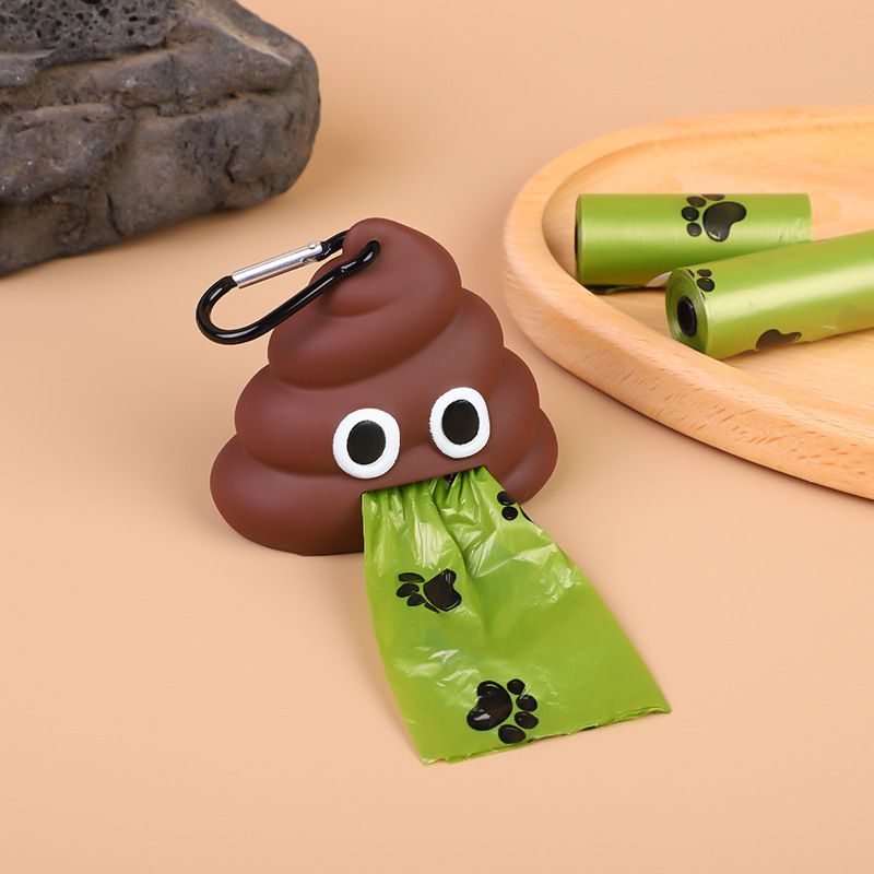 Eco Poop Bag Dispenser with refill rolls